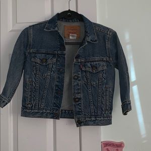 Little girls denim jacket